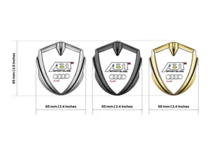 Audi Emblema Silicona Insignia A Tu Elección Impulso Estilo